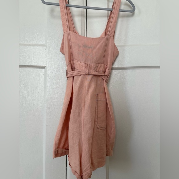Zara size Large pink shorts romper. - Picture 2 of 3
